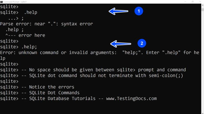 Sqlite Dot Commands W3resource - Perfect Gradient Design - Ultra HD