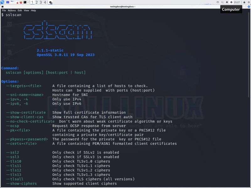5 Steps To Install Sslscan On Kali Linux - Best Ocean Backgrounds in Desktop