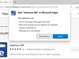Selenium Ide On Microsoft Edge 2024 Testingdocs