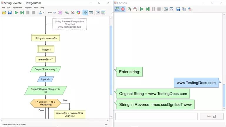 Flowgorithm Flowchart Reverse Number Testingdocs - Professional Ultra HD Abstract Wallpapers | Free Download