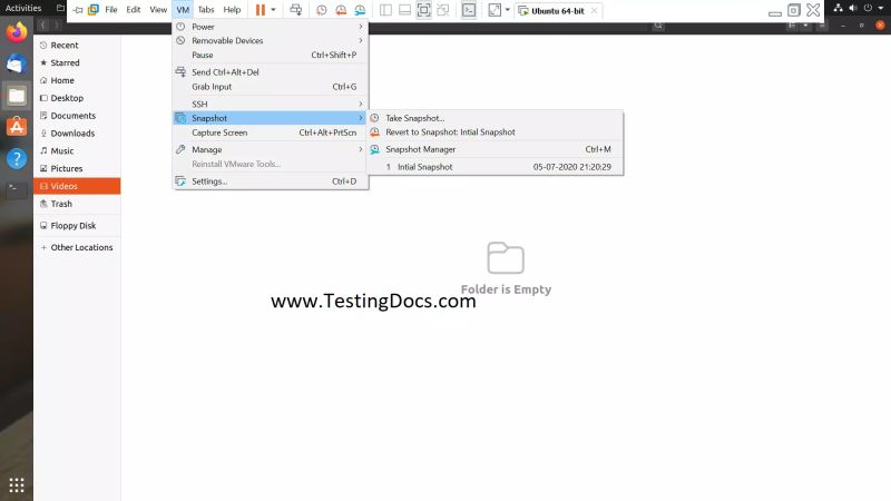 Create A Virtual Machine Snapshot Testingdocs - Space Texture Collection - Mobile Quality