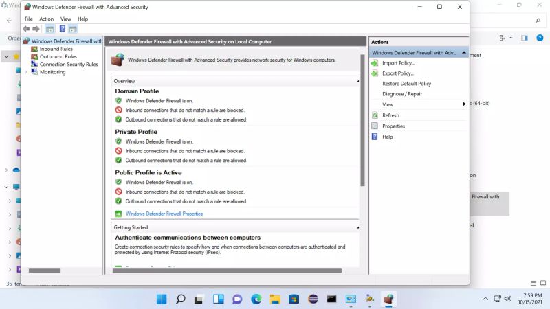 Defender Firewall - Best Minimal Arts in Mobile