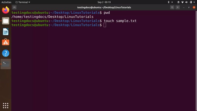 What Is Touch Command In Linux How To Create File In Linux Os Touch - Sunset Images - High Quality HD Collection