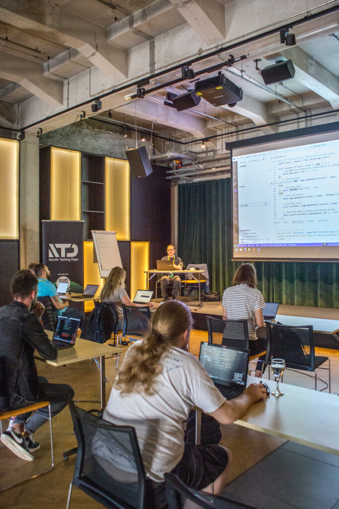 Nordic Testing Days: Intro to Playwright introductino
