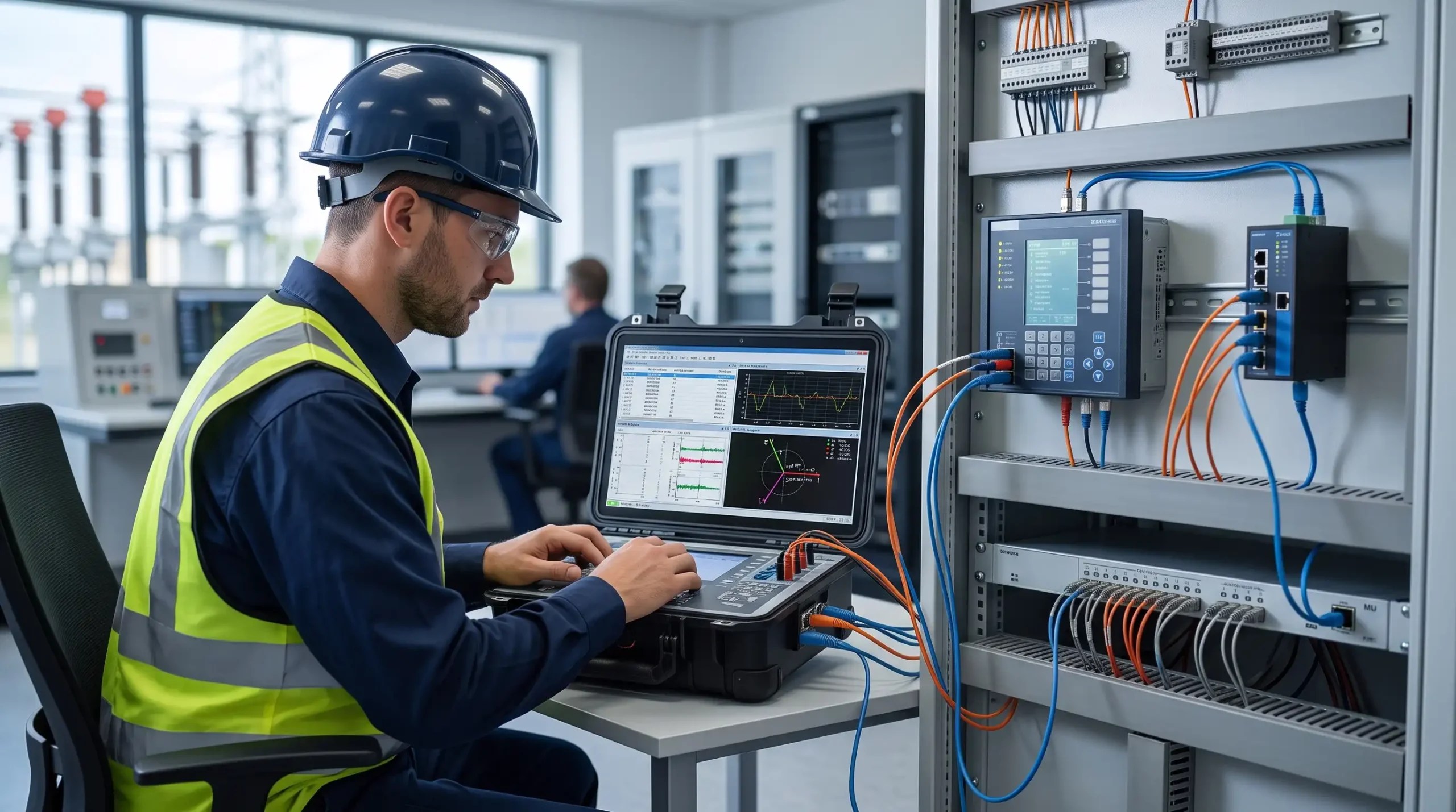 IEC 61850 test cihazı ile GOOSE Sampled Values ve dijital koruma rölesi testi