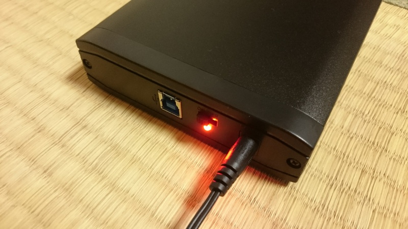 MARSHALのUSB3.0対応3.5インチSATAハードディスクケース MAL-5235SBKU3