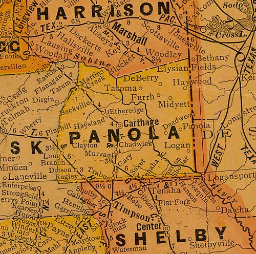Panola County Texas 