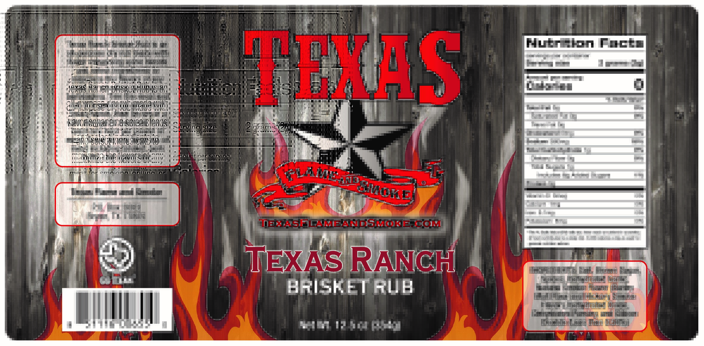 Texas Ranch | Texas Flame and Smoke