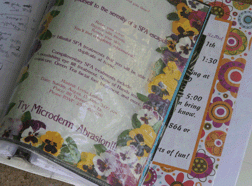 Crochet Bouquet notebook