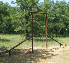 Beginning of a Walk-Through Gate