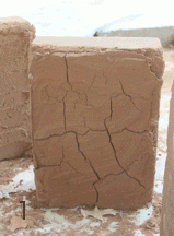 plaster test brick