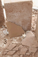 plaster test brick