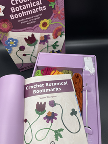 Crochet Botanical Bookmarks