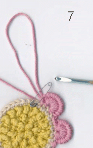 Russian Picot Daisy from Crochet Garden