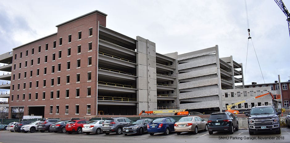 Snhu Millyard Parking Garage Tfmoran