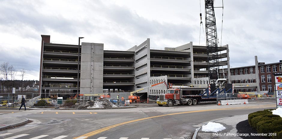 Snhu Millyard Parking Garage Tfmoran
