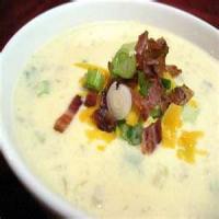 How to prepare loaded baked potato soup chilis calories