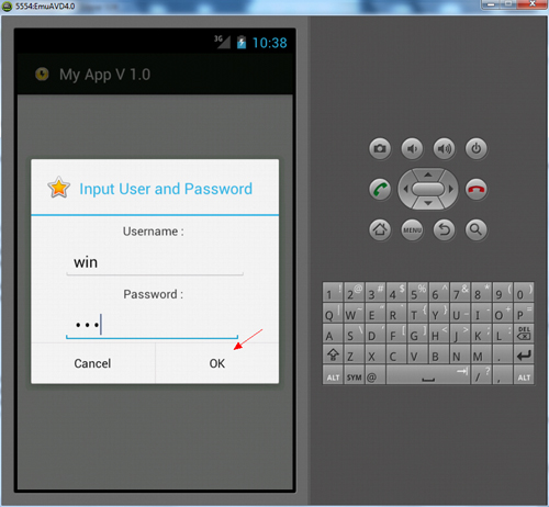Android Popup Custom Layout And Returning (EditText/Textbox) From Dialog