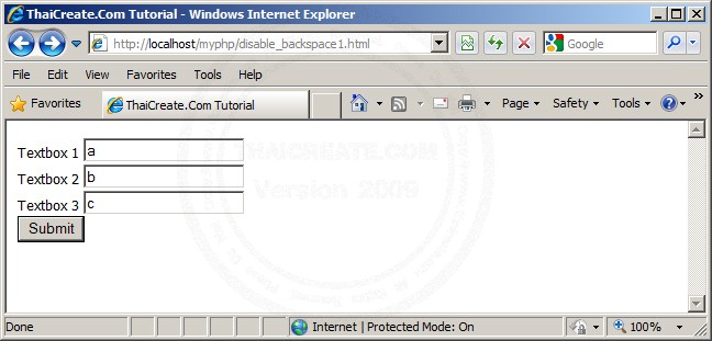 Disable Backspace And Delete Key With Javascript Simple Code - Mobile Nature Designs for Desktop