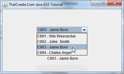 Java Jcombobox Tutorial With Simple Explanation