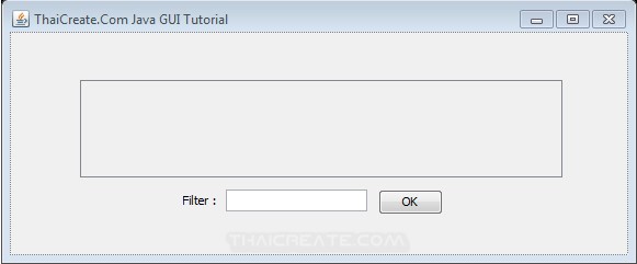 How To Use Java Gui Jtable Filter Data In Jtable