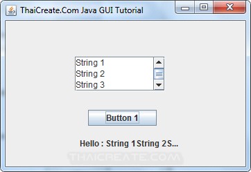 Java Text Area Jtextarea Swing Example
