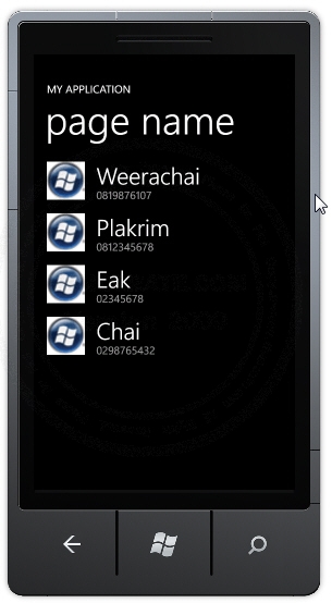 C How To Create A Listbox In Windows Phone For A Async Json - 4K Light Illustrations for Desktop
