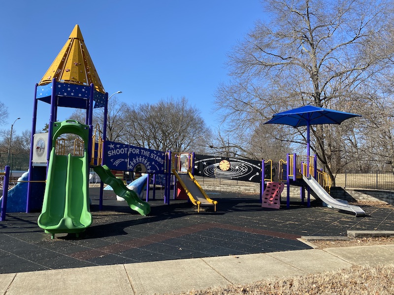 Willmore Park Playground For Everybody and Two Lakes