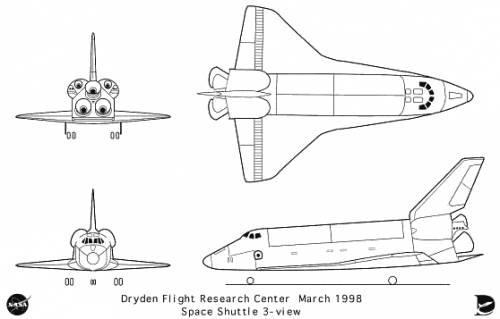 pic Discovery Space Shuttle Blueprint blueprints modern airplanes modern sa st spaceshuttle