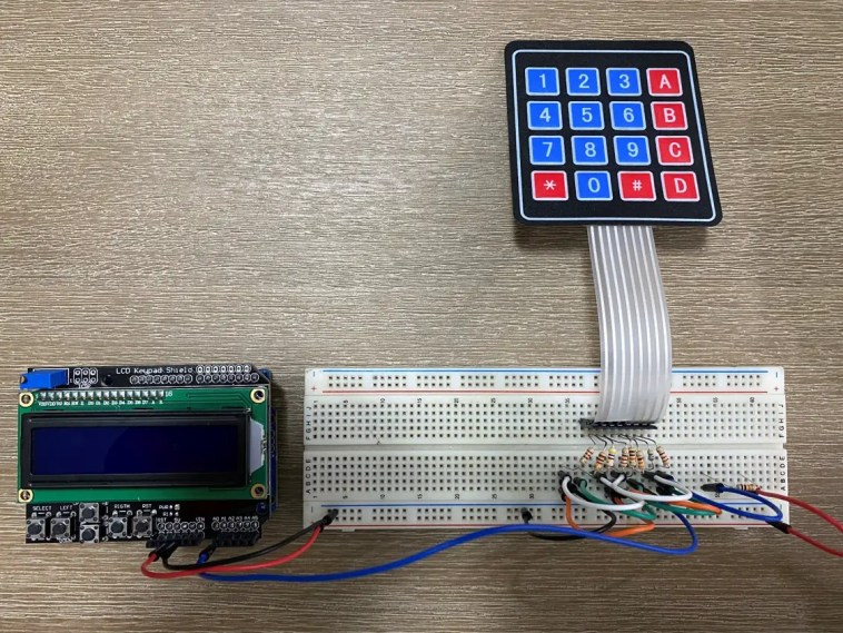 Connect A 4x4 Keypad To One Arduino Input | The DIY Life