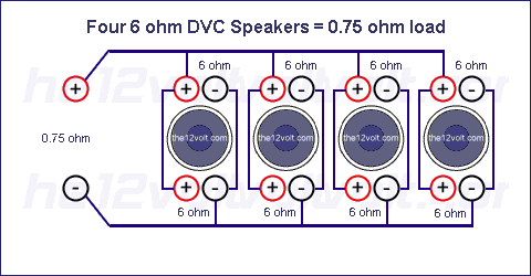 6 4 ohm speaker wiring diagram