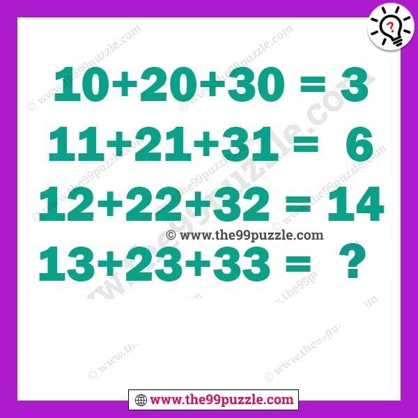 Tricky Logical Reasoning Math Question and Answer - The 99 Puzzle