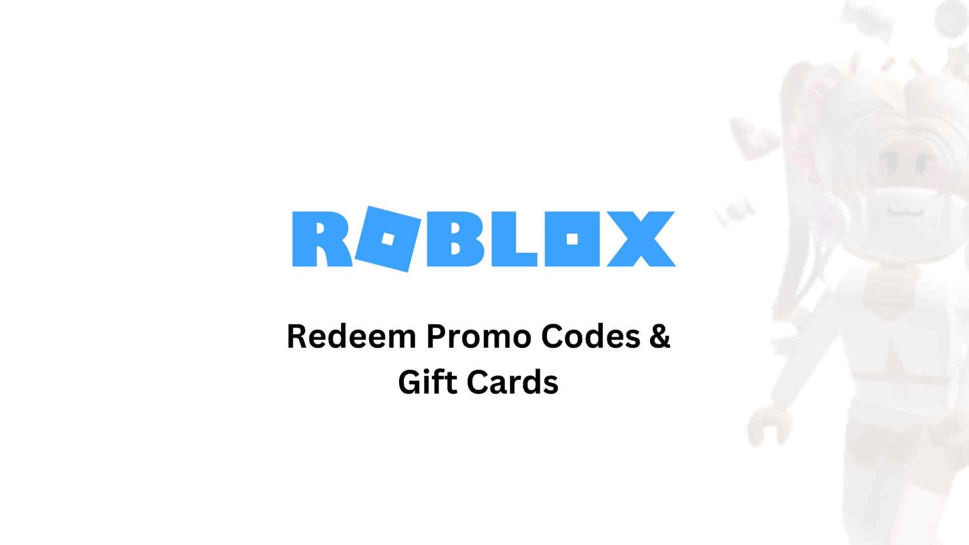 How To Redeem Roblox Codes Complete Guide Roblox Redeem Codes 
