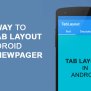 Create Tab Layout In Android Without ViewPager