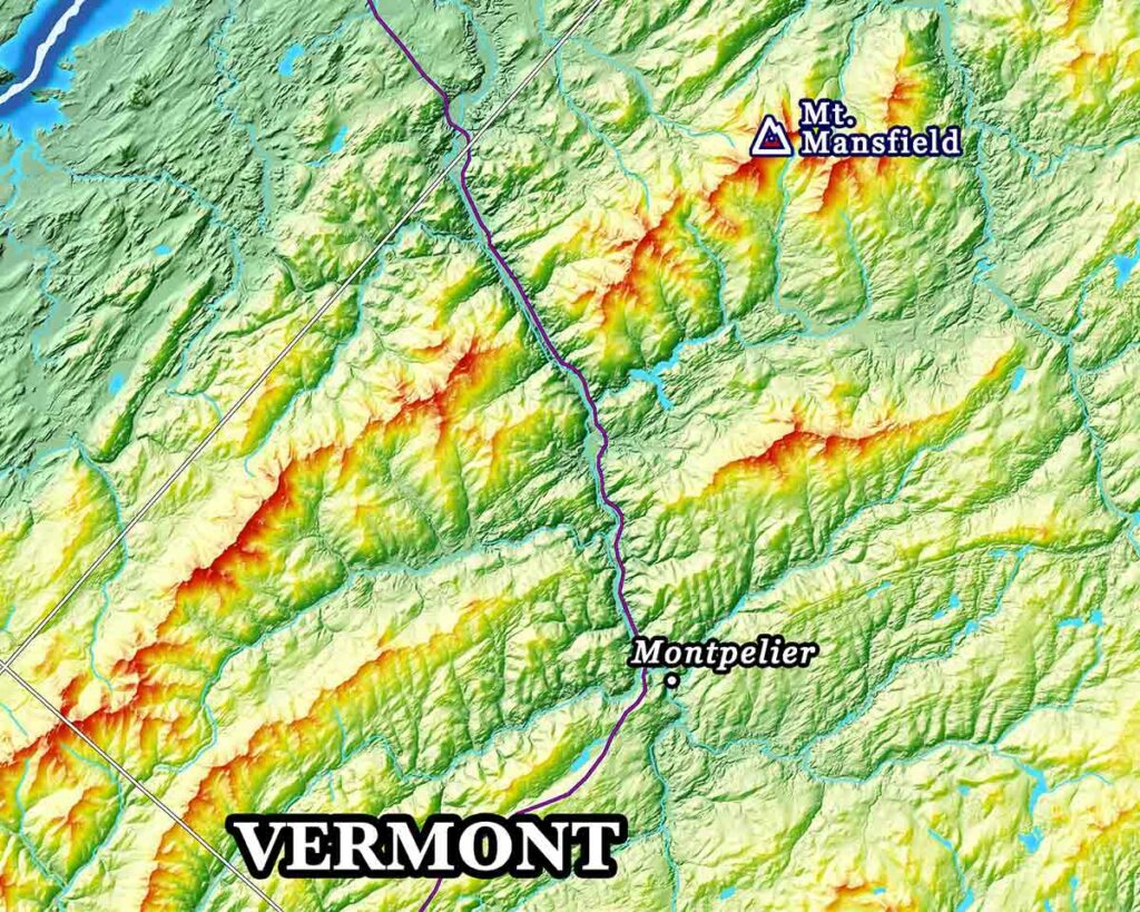 2026 Appalachian Trail Map 10 Feet Wide On Canvas Elev VT 1024x819 