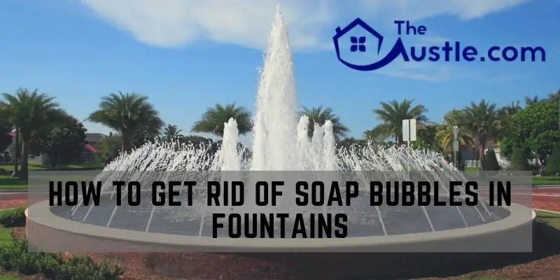 How To Get Rid Of Soap Bubbles In Fountains Best Solution Bubble Blowing Solution.
