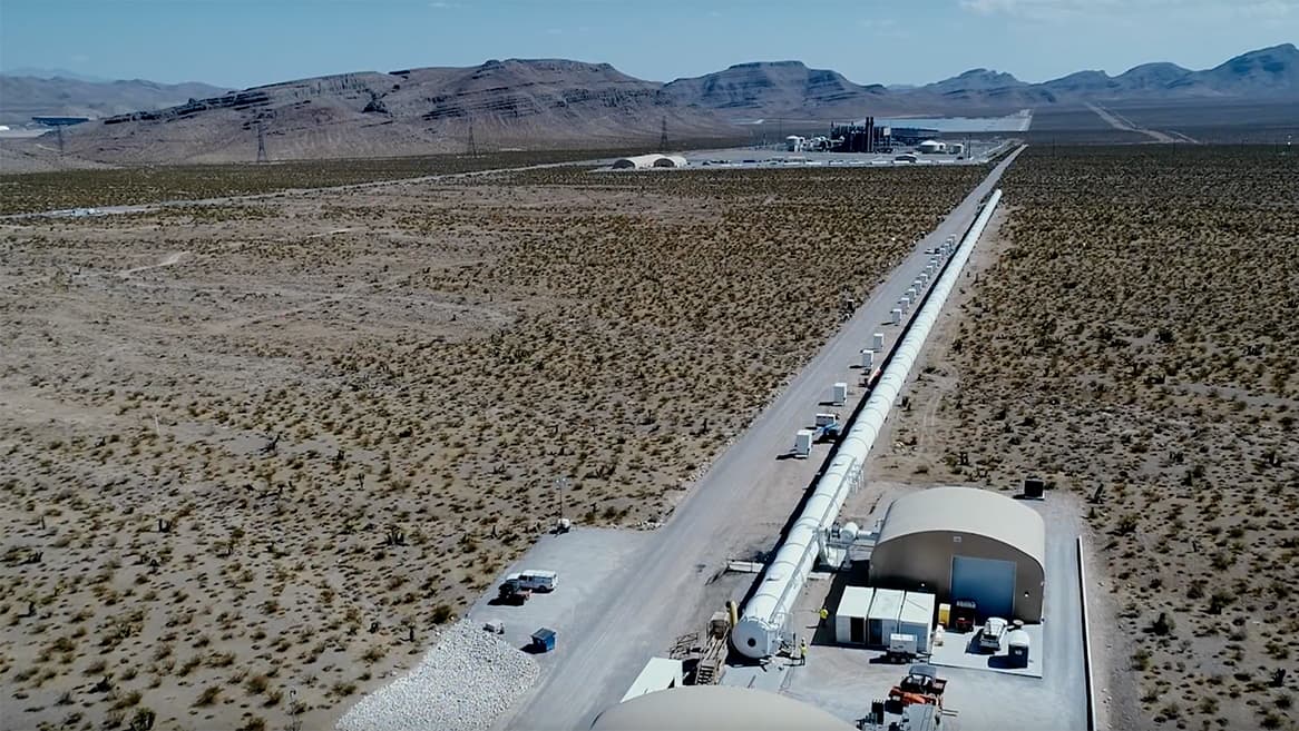 Hyperloop Technologies Choose Nevada To Test Superfast Transport System - Premium Light Picture - Desktop