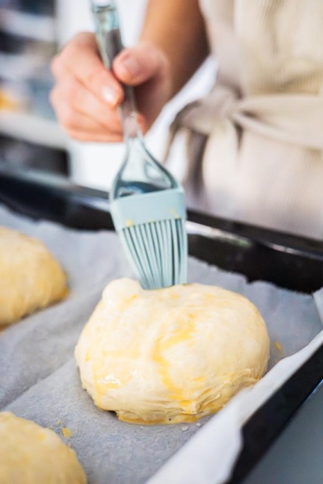 hamburger buns maken