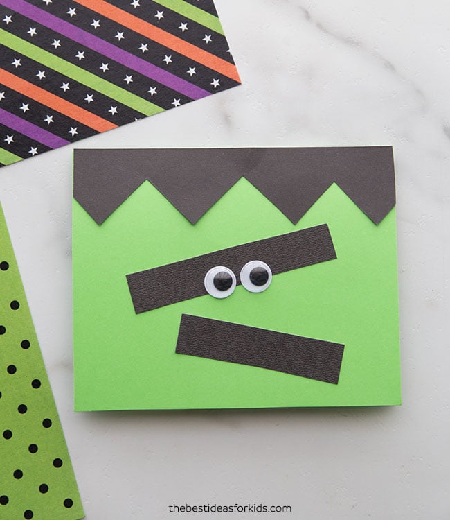 Handmade Halloween Cards With Free Templates The Best Ideas For Kids