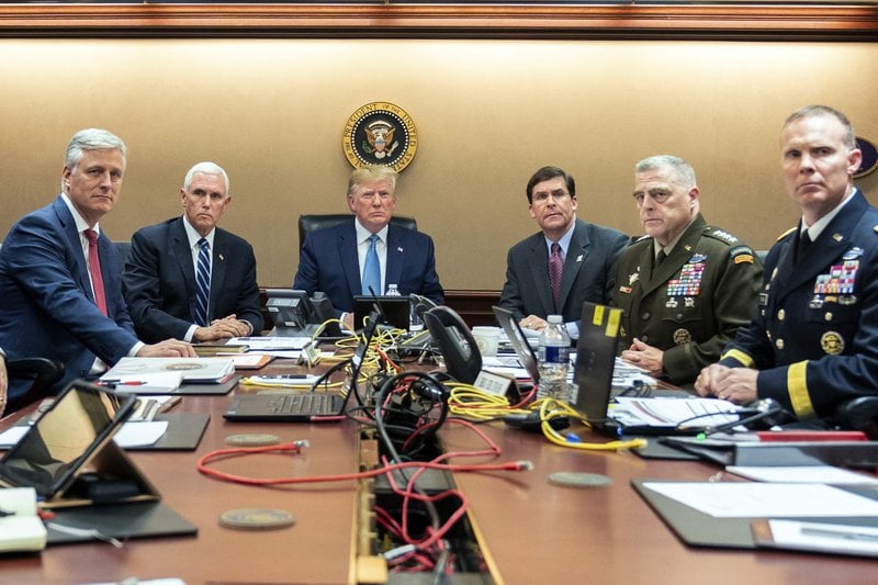 Of Course The Trump Al-Baghdadi Situation Room Pic Was Staged