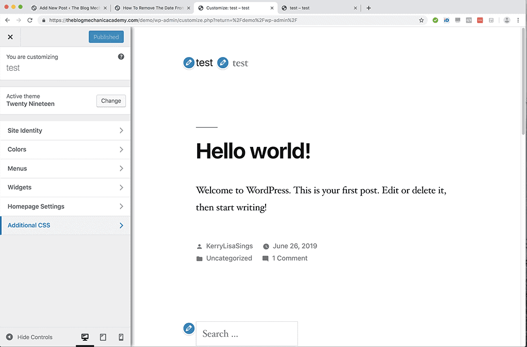 Whenever wordpress loads a javascript code snippet or a css stylesheet that . How To Remove Dates From Wordpress Posts The Blog Mechanic