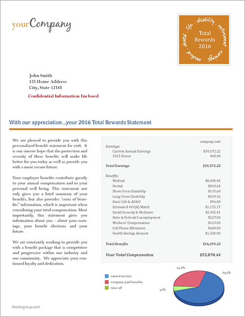 Total Compensation Statement Cover Letter : Total Compensation Statement Cover Letter 20 Guides Examples : Attaching a cover letter to a business report is expected if you're an outside independent contractor hired to write the report for a client.