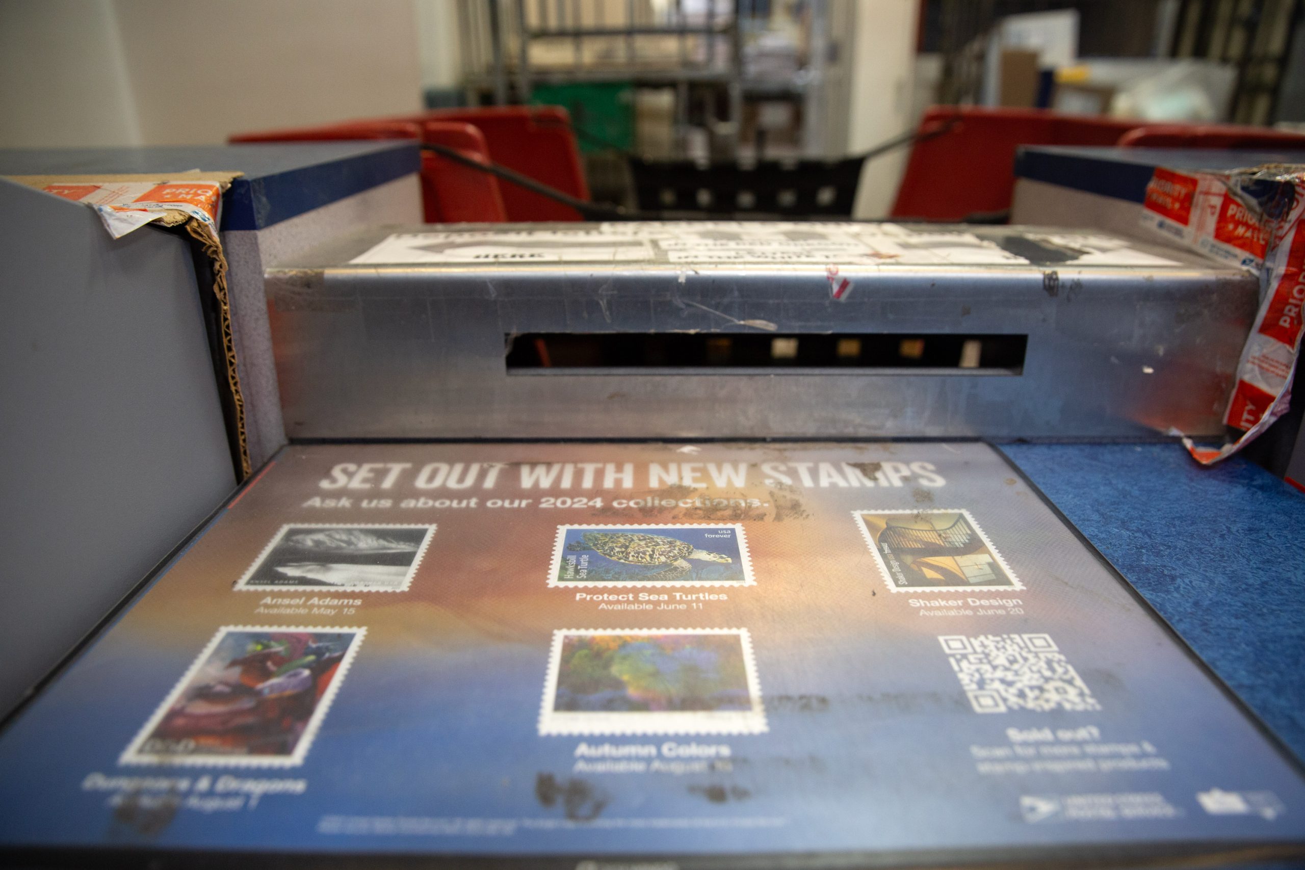 Postcard Stamp Shortage in NYC