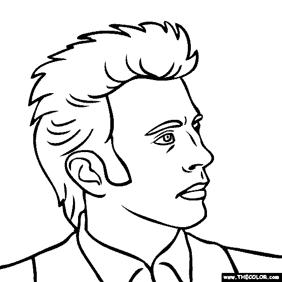 These alphabet coloring sheets will help little ones identify uppercase and lowercase versions of each letter. Boris Becker Coloring Page