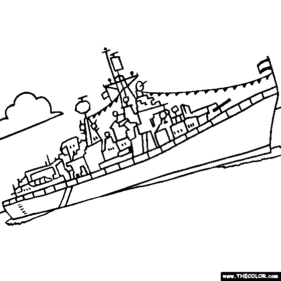 Full Force Submarine Coloring Pages | Free| Submarine ...