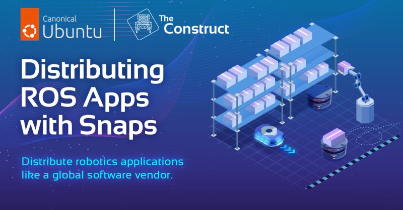 Course For Deploying Ros Applications Now Available In The Construct - Download Amazing Minimal Illustration | Desktop