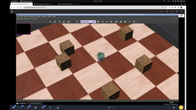 Webots Along With Ros Simulation Overview - Colorful Art Collection - 4K Quality