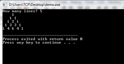 Learn Pascal Triangle Program In C Programming 1 11 121 1331 14641 - High Resolution Landscape Arts for Desktop