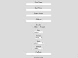 How Do I Create A Student Registration Form In Html Design Talk
