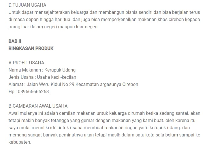 Artikel ini akan menyajikan contoh proposal usaha makaroni. 6 Contoh Proposal Usaha Makanan Dan Manfaatnya The Cronut Project